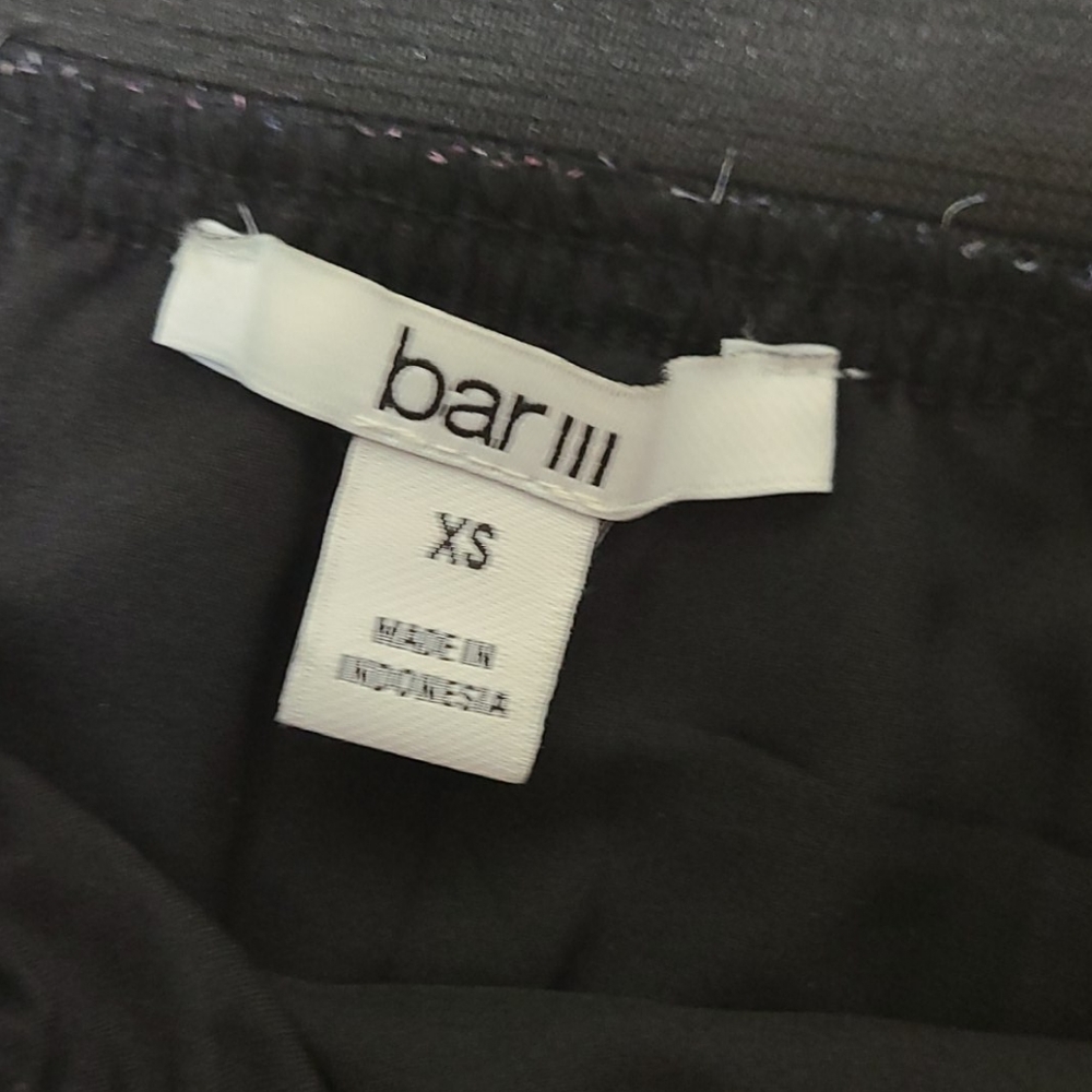 Bar Iii Python Pleated Midi Skirt Xs - image 4